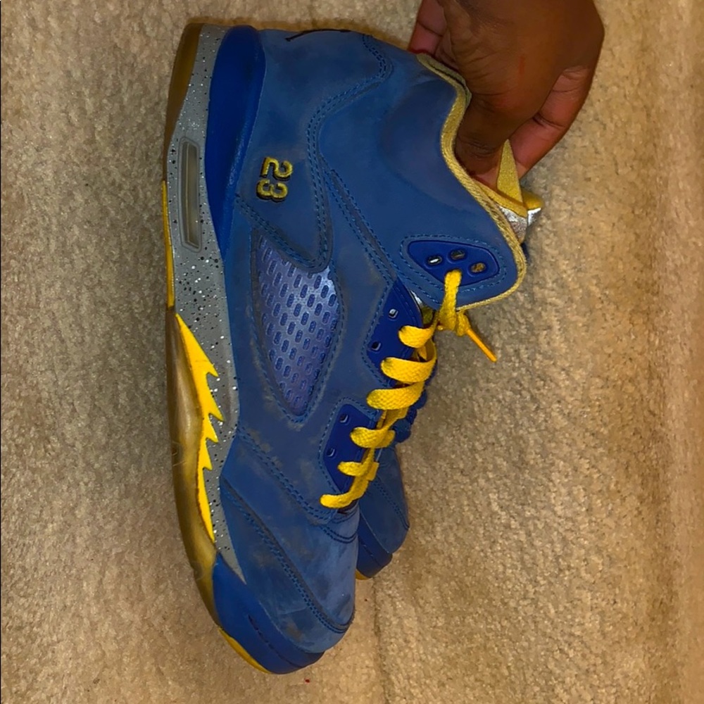 jordan 5 retro laney varsity royal (gs)